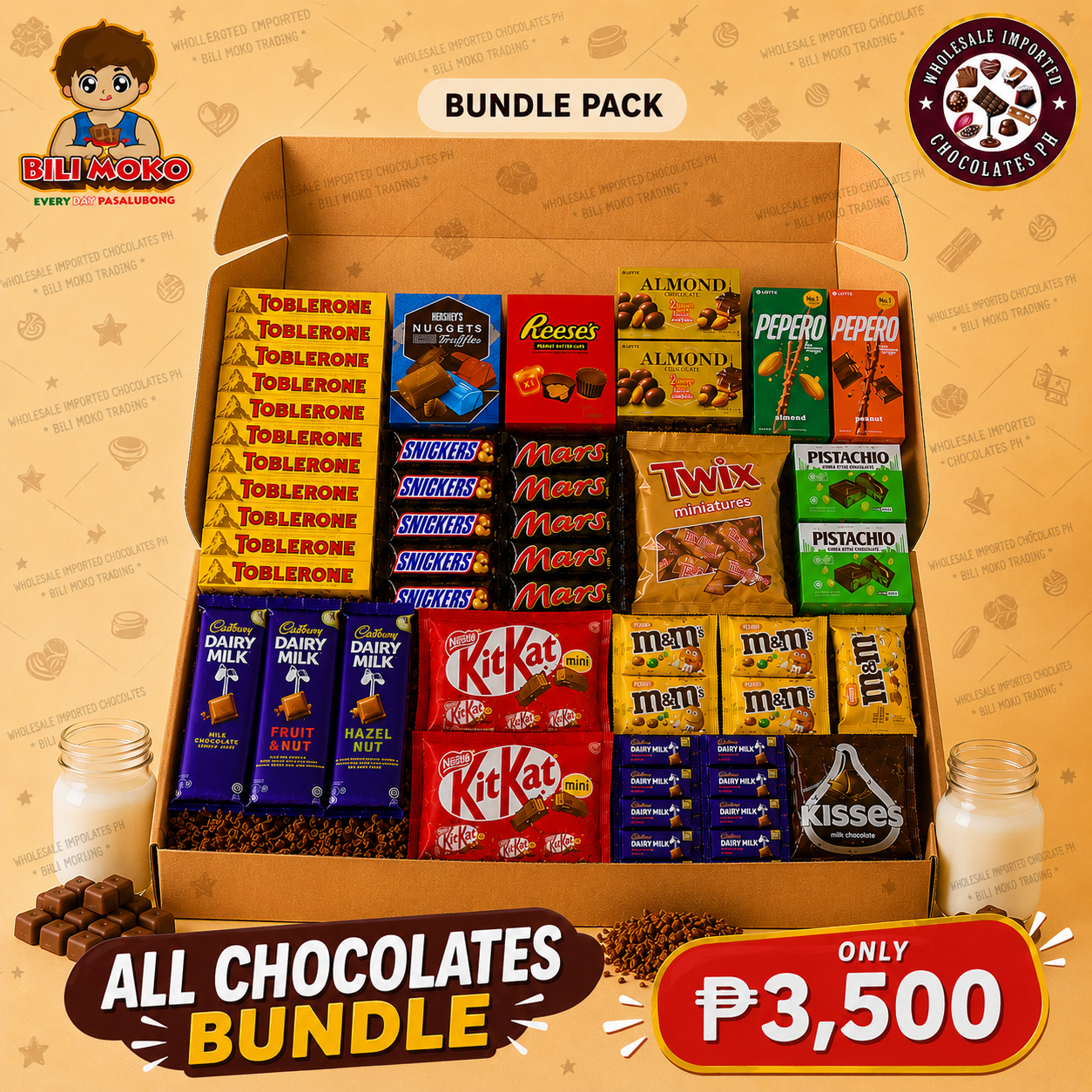 BILI MOKO β±3,500 Imported Chocolate Bundle